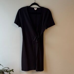 J. Crew Elegant Black Mini Dress